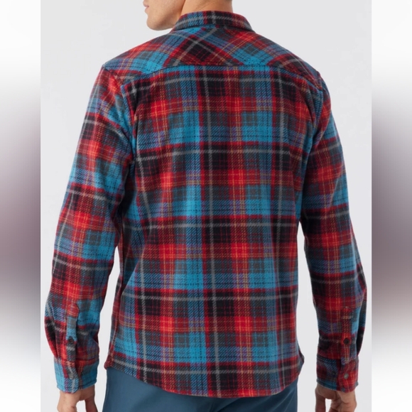 O'Neill NEW Glacier Plaid SuperFleece Shirt - Picture 7 of 12